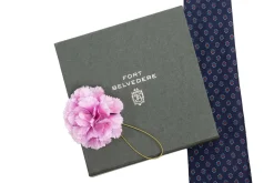 Life-Size Pale Pink Carnation Boutonnière Flower