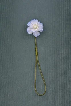 Light Blue Delphinium Boutonnière Flower