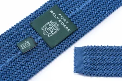 Light Blue Silk Knit Tie