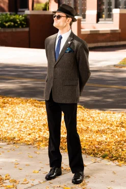 Light Blue Silk Knit Tie