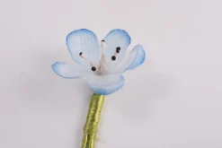 Light Blue Veronica Persica Boutonnière Flower