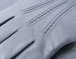 Light Gray Lamb Nappa Gloves