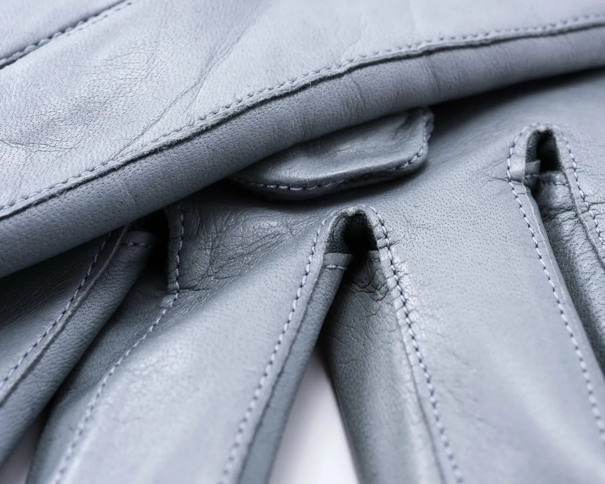 Light Gray Lamb Nappa Gloves