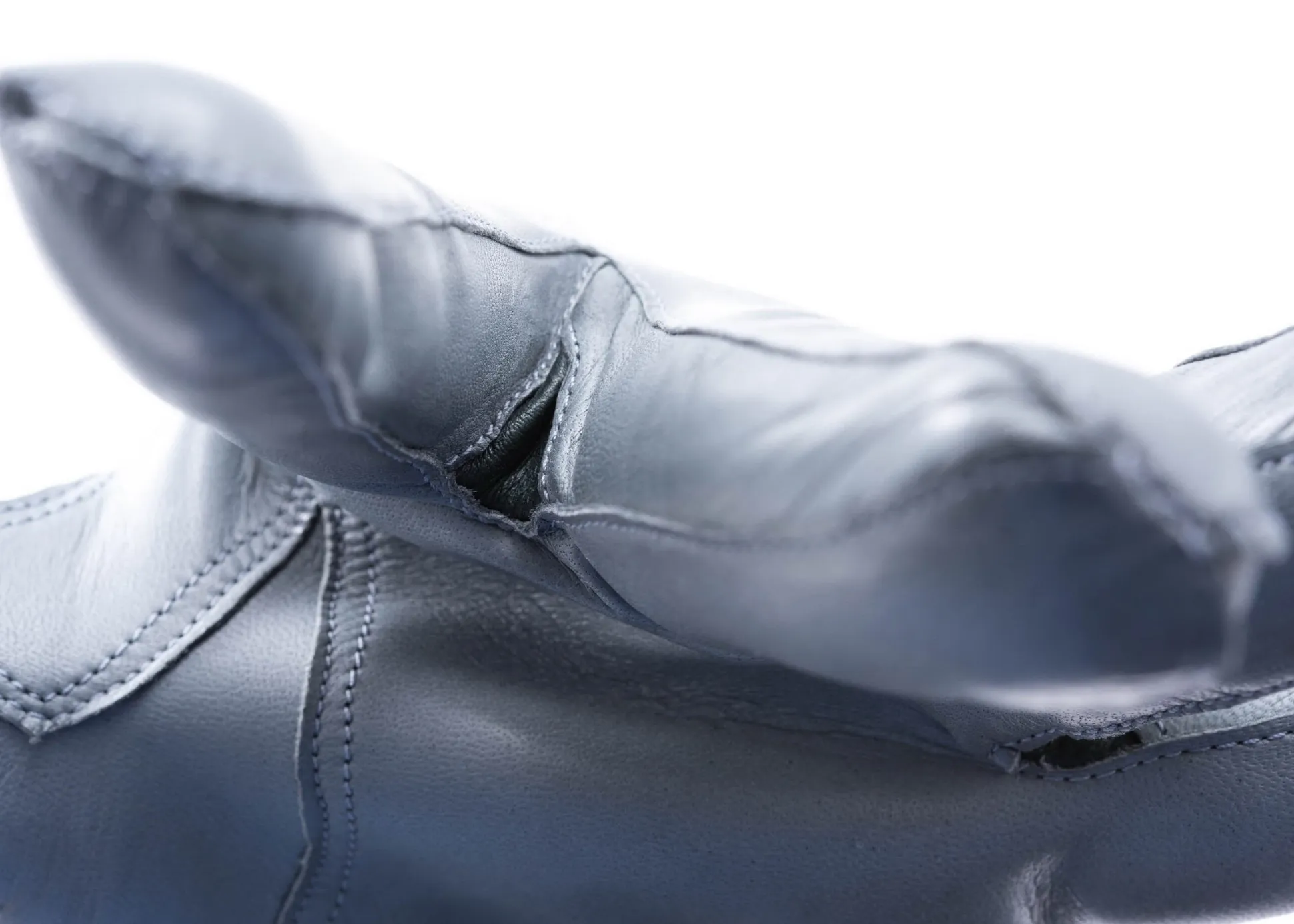 Light Gray Lamb Nappa Gloves