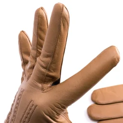 Light Tan Cashmere Lined Lamb Nappa Gloves