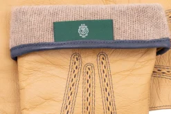 Light Tan Touchscreen Lamb Nappa Gloves