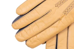 Light Tan Touchscreen Lamb Nappa Gloves