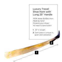 20"-25" Long Luxury Handmade Shoe Horn