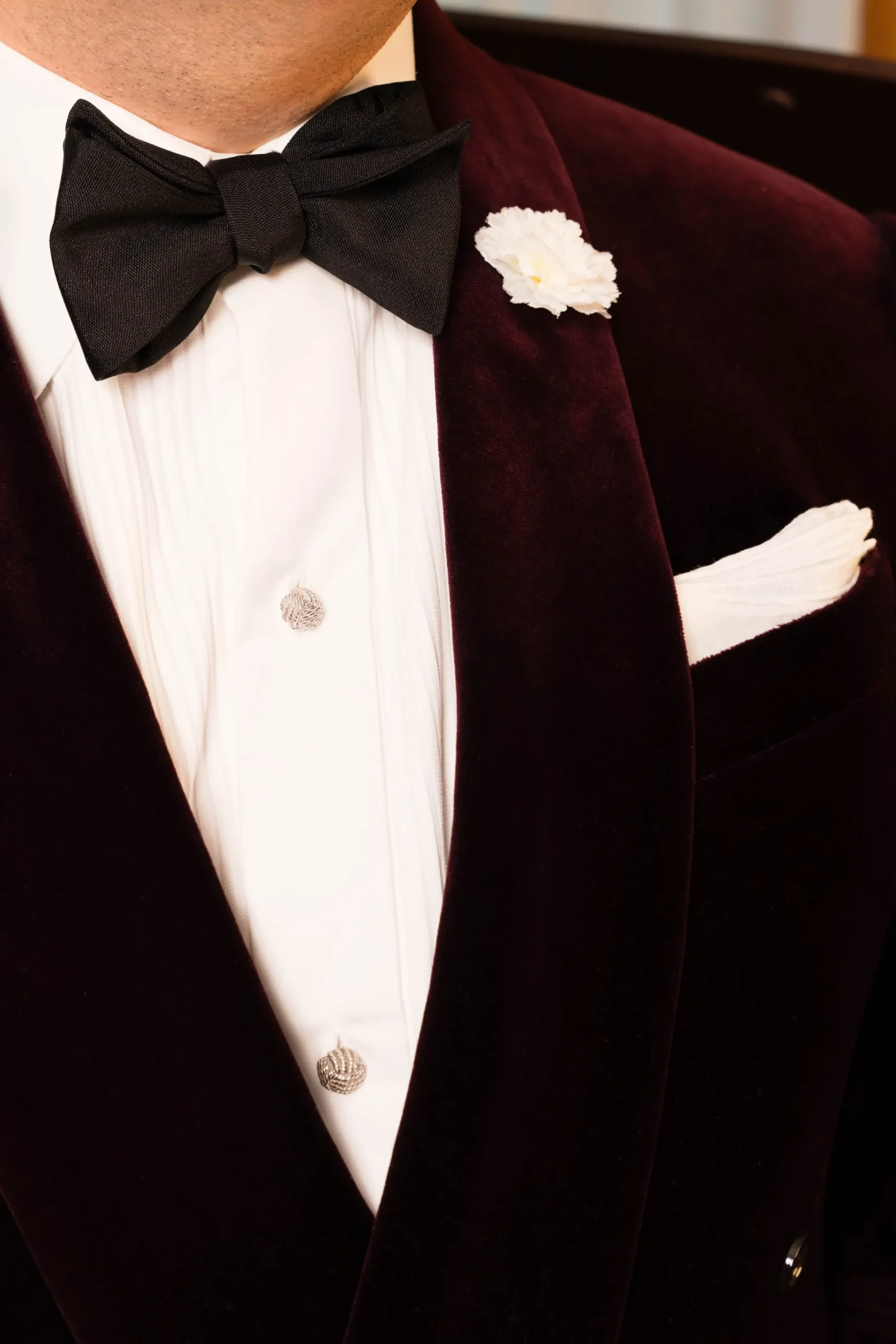 Luxury Black Tie Bundle with Platinum Accessories