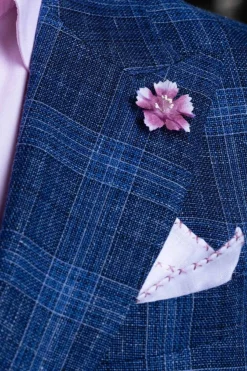 Magenta Mini Clove Boutonnière Flower