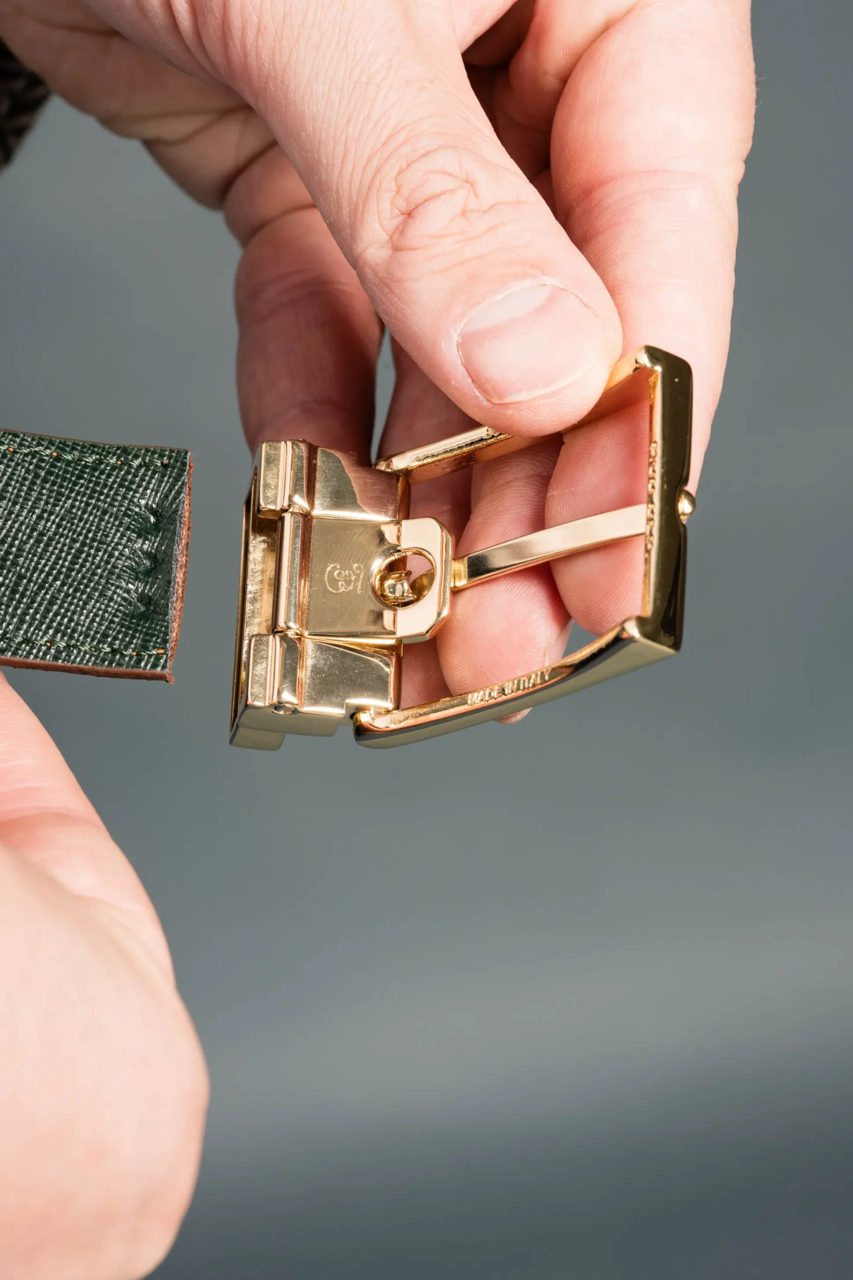 Maxwell Gold Belt Buckle