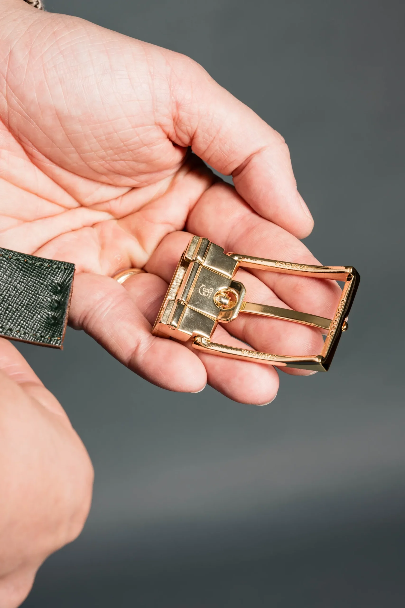 Maxwell Gold Belt Buckle