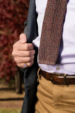 Melange Everything Silk Knit Tie