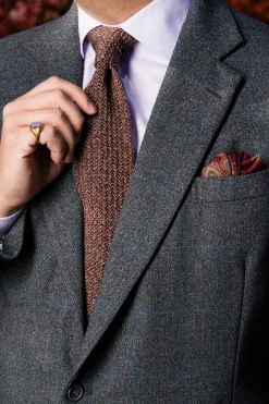 Melange Everything Silk Knit Tie