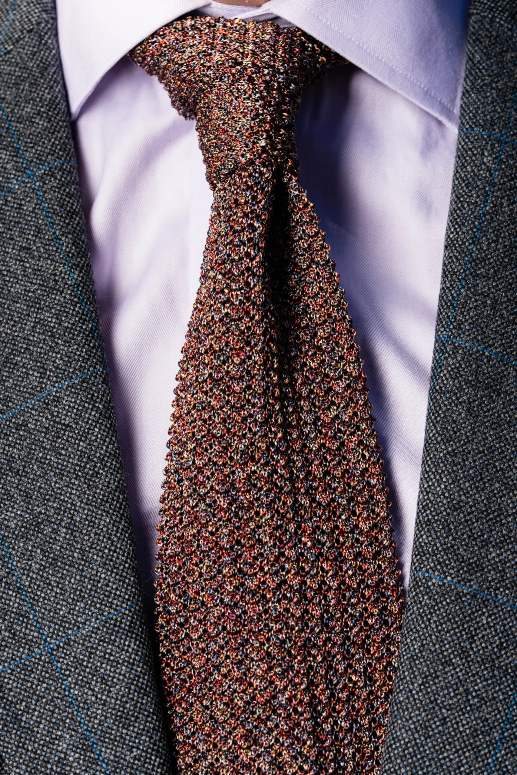 Melange Everything Silk Knit Tie