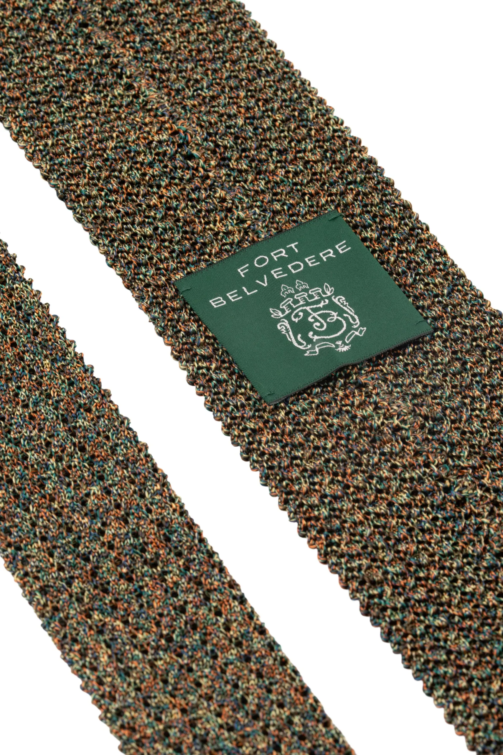 Melange Traditional Country Silk Knit Tie