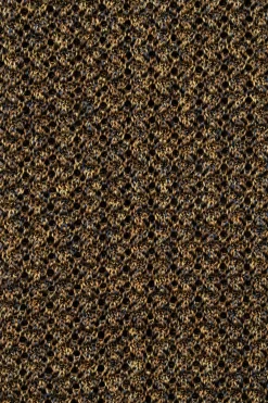 Melange Yellow & Brown Silk Knit Tie