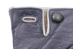 Midnight Blue Touchscreen Lamb Nappa Gloves