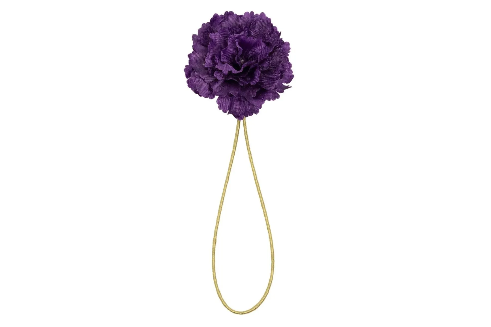 Mini Dark Purple Carnation Boutonnière Flower