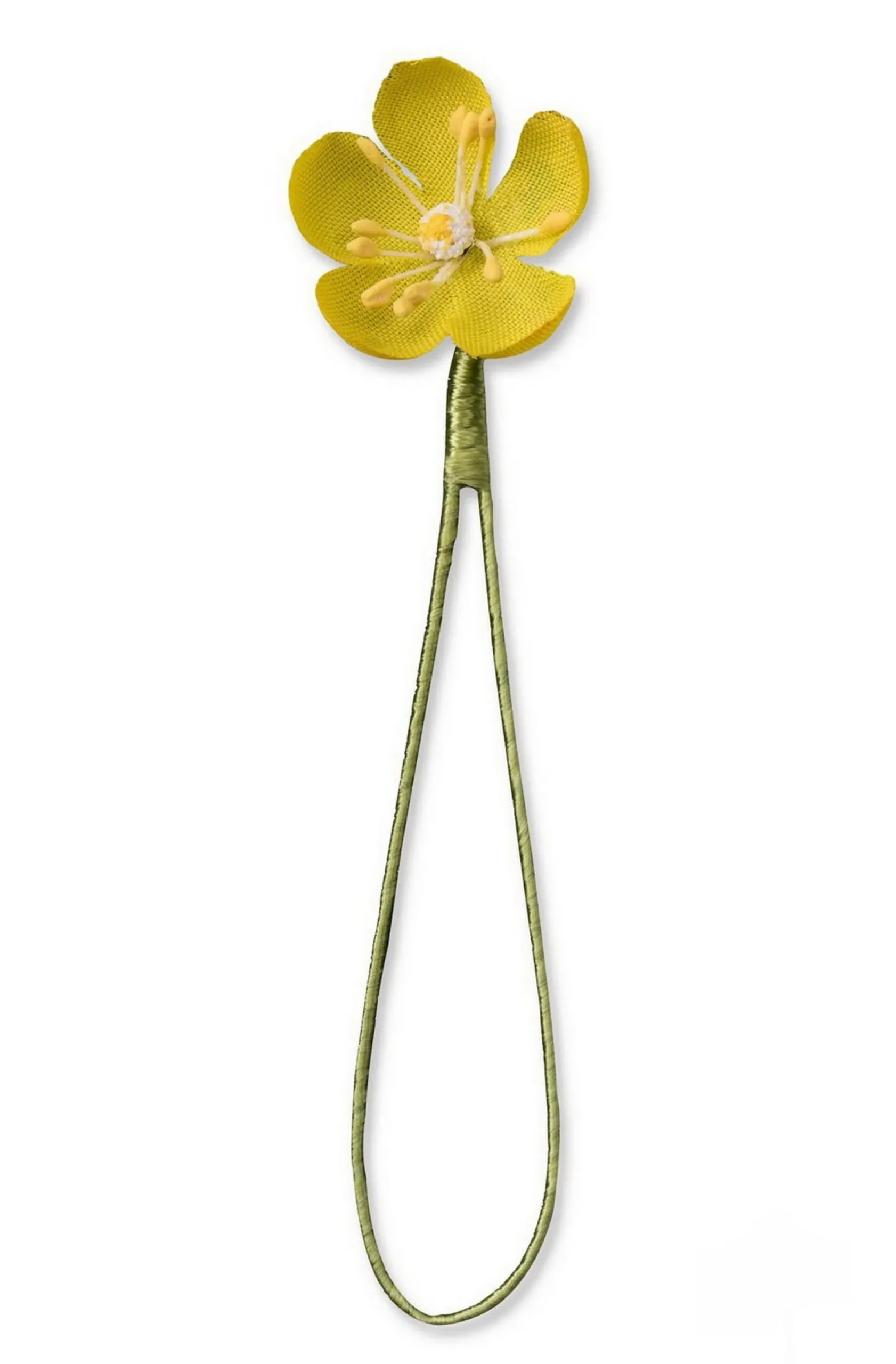 Mini Yellow Buttercup Boutonnière Flower