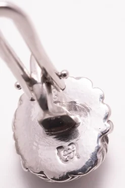 Monkey Fist Knot Platinum Shirt Studs