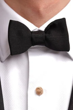 Monkey Fist Knot Rose Gold Vermeil Shirt Studs