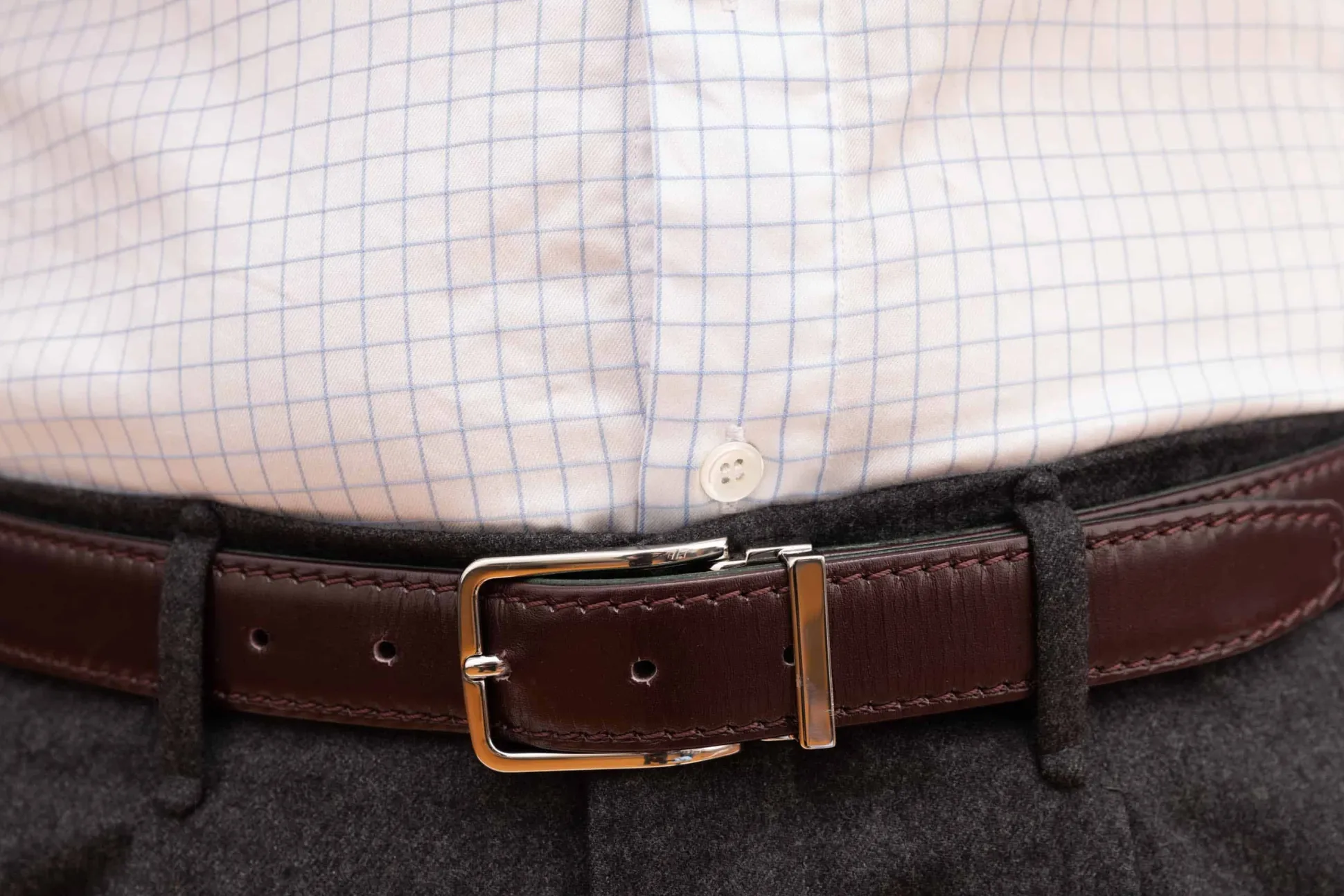 Neville Silver Belt Buckle