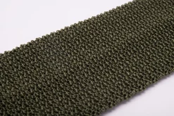 Olive Green Silk Knit Tie