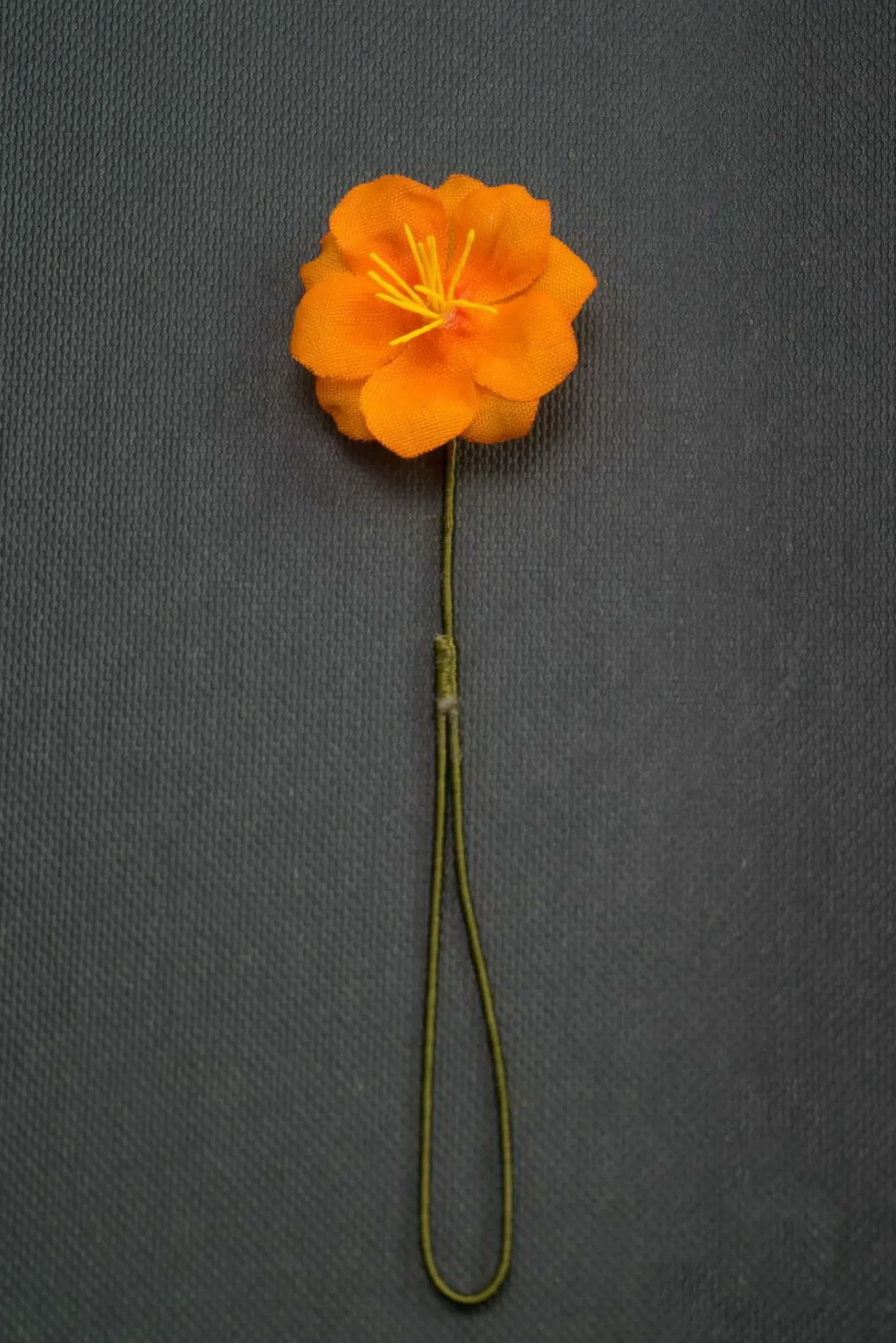 Orange Exotic Caribbean Boutonnière Flower