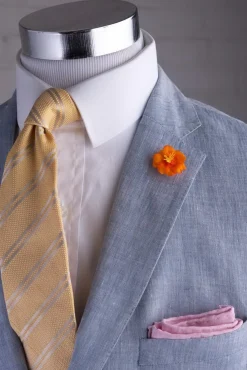 Orange Exotic Caribbean Boutonnière Flower