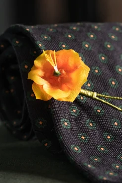 Orange Yellow Exotic Caribbean Boutonnière Flower