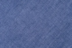 Pale Blue X-Stitch Edge Two-Tone Linen Pocket Square