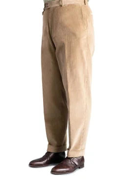 Pale Taupe Stancliffe Corduroy Trousers
