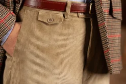Pale Taupe Stancliffe Corduroy Trousers