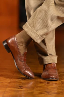 Pale Taupe Stancliffe Corduroy Trousers
