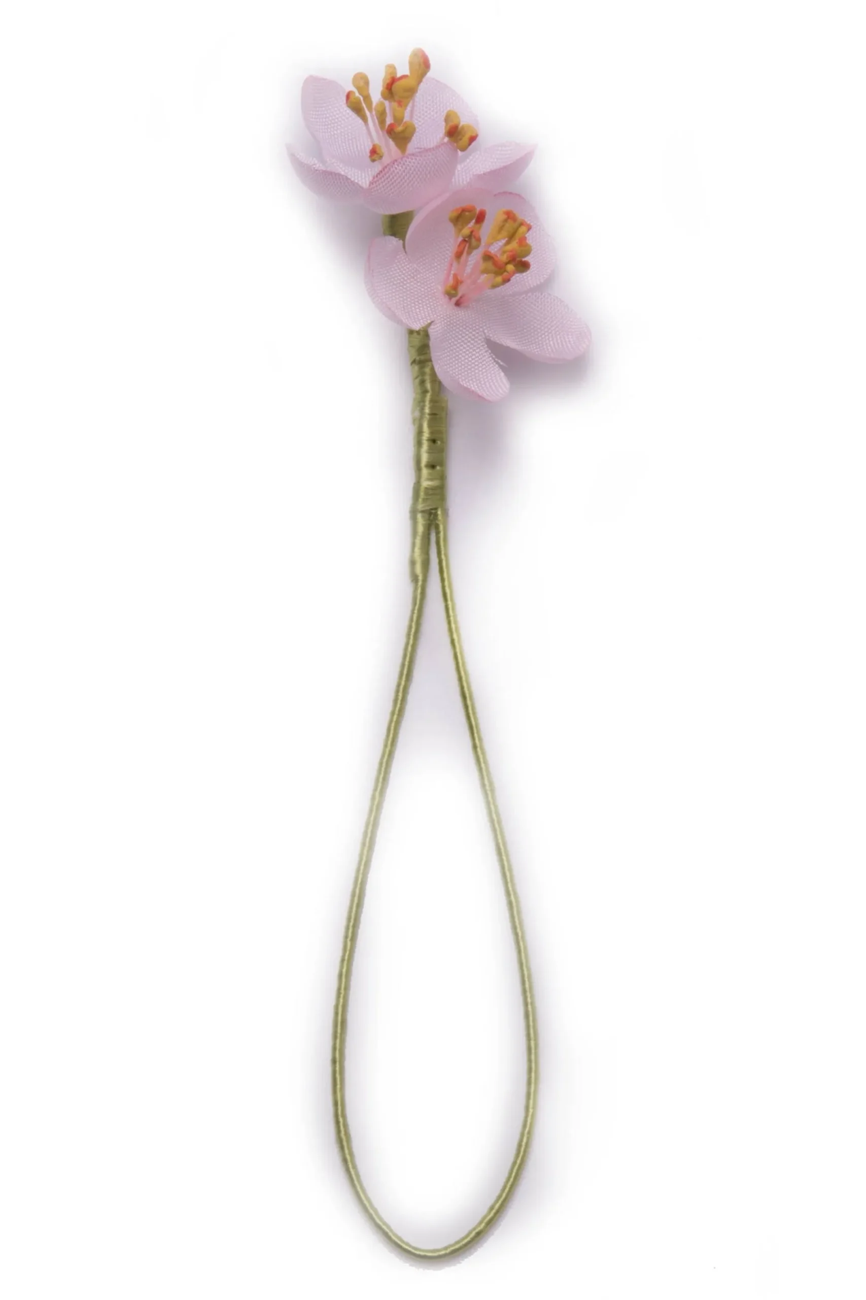 Pink Cherry Blossom Boutonnière Flower