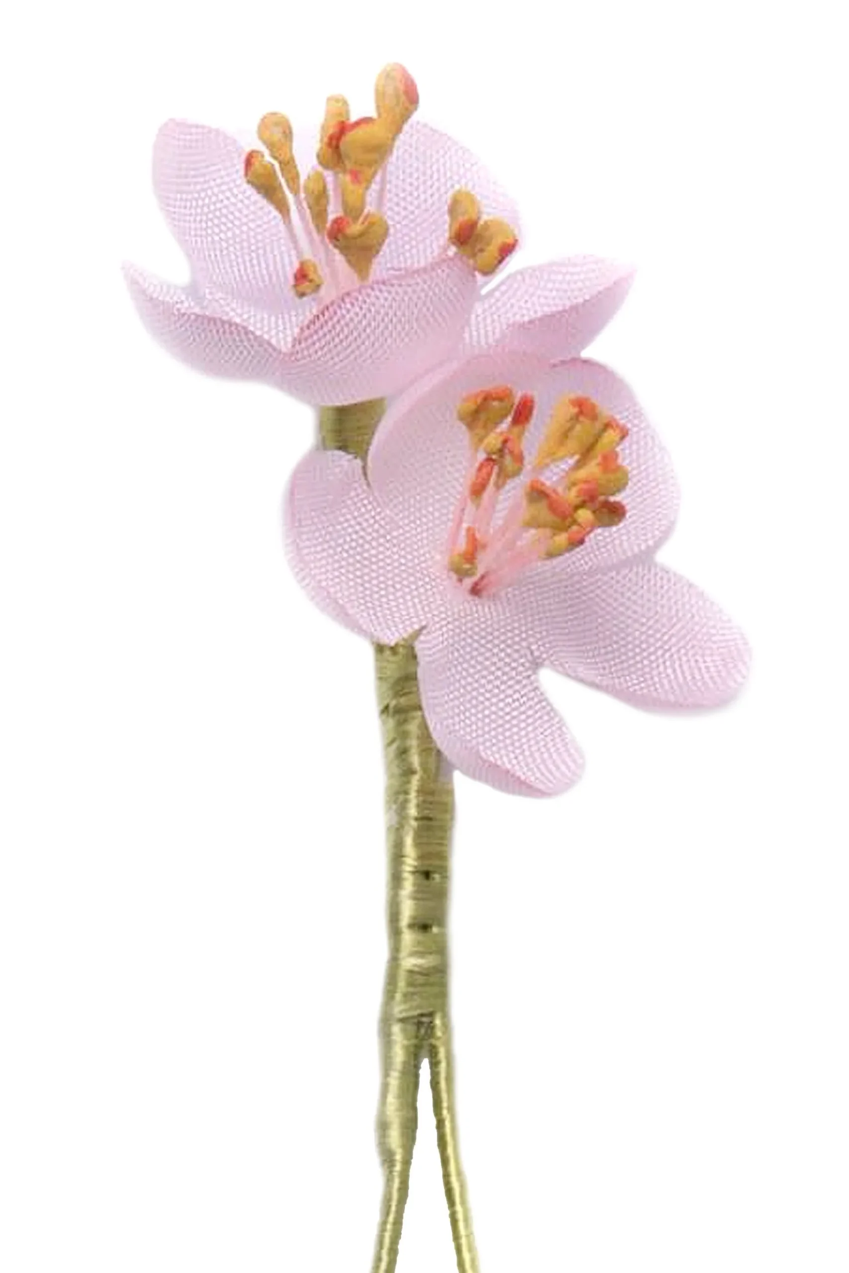 Pink Cherry Blossom Boutonnière Flower