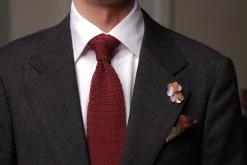 Pink Cherry Blossom Boutonnière Flower