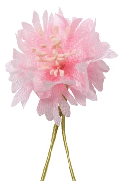 Pink Cornflower Boutonnière Flower
