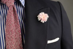 Pink Cornflower Boutonnière Flower