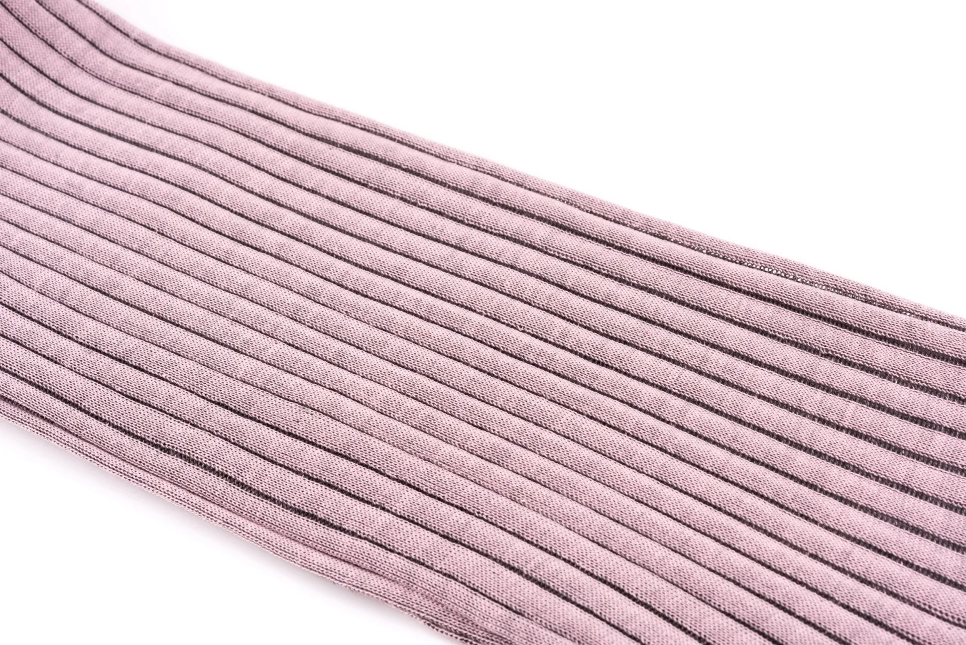 Pink & Gray Shadow Stripe Lightweight Cotton Socks