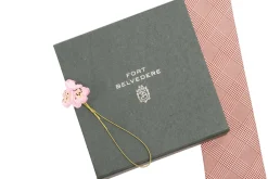 Pink Triple Almond Blossom Boutonnière Flower