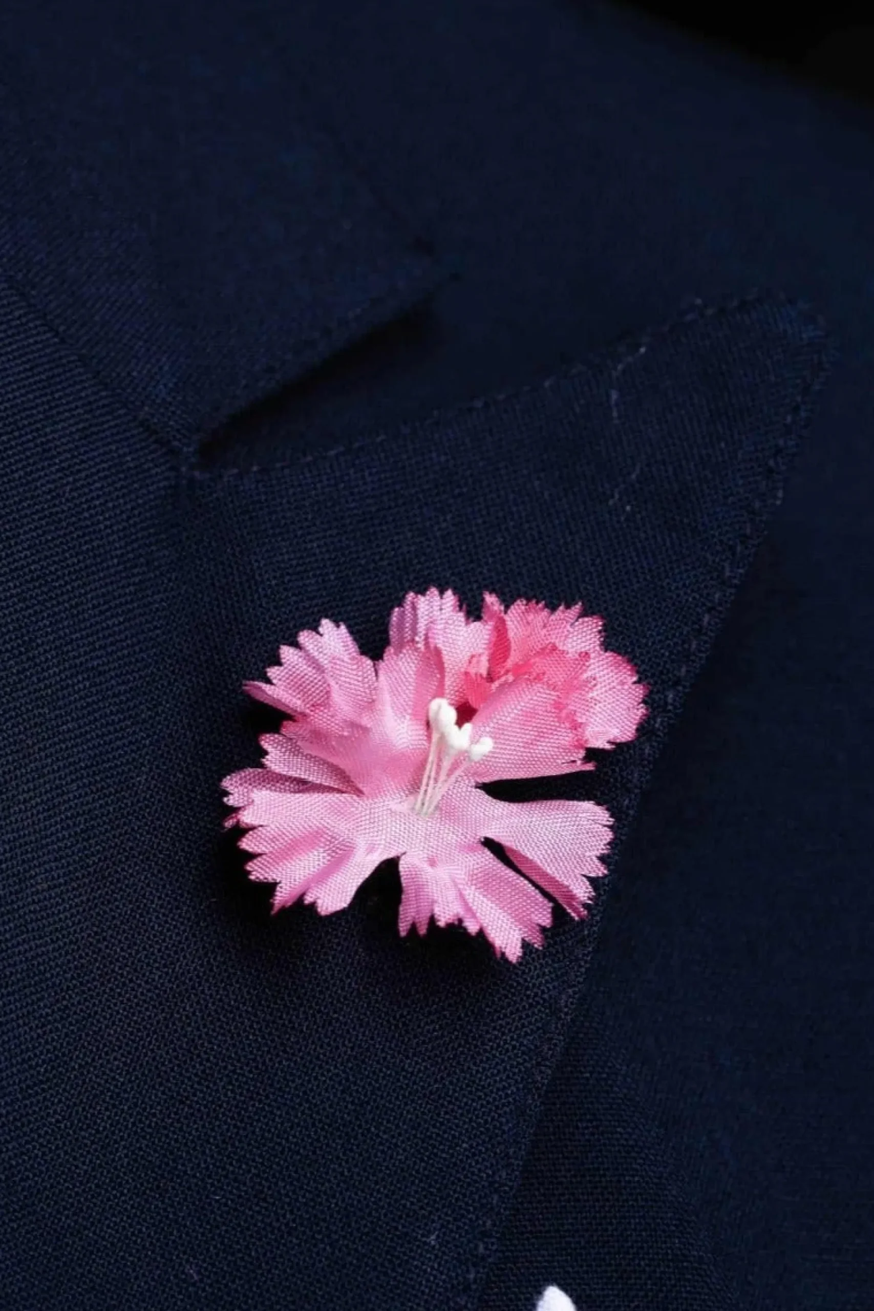 Pink Triple Clove Boutonniere Boutonnière Flower