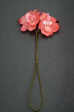 Pink Wildflower Boutonnière Flower
