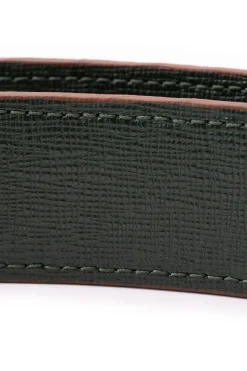 Polo Brown Suede Calf Leather Belt