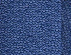 Prussian Blue Silk Knit Tie