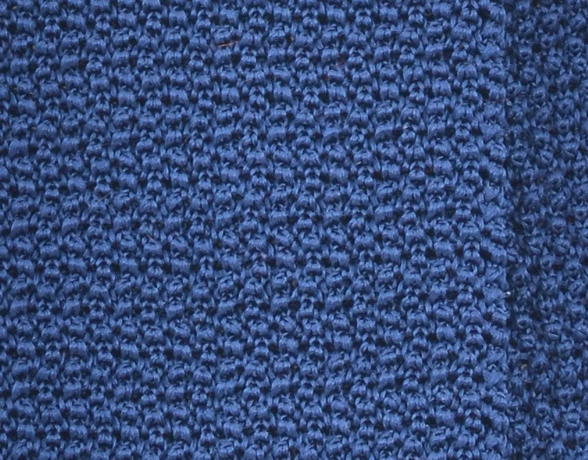 Prussian Blue Silk Knit Tie