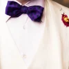 Purple Paisley Ancient Madder Silk Bow Tie