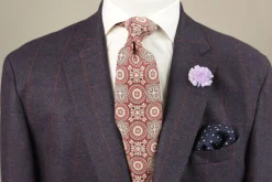 Red Ancient Madder Silk Tie