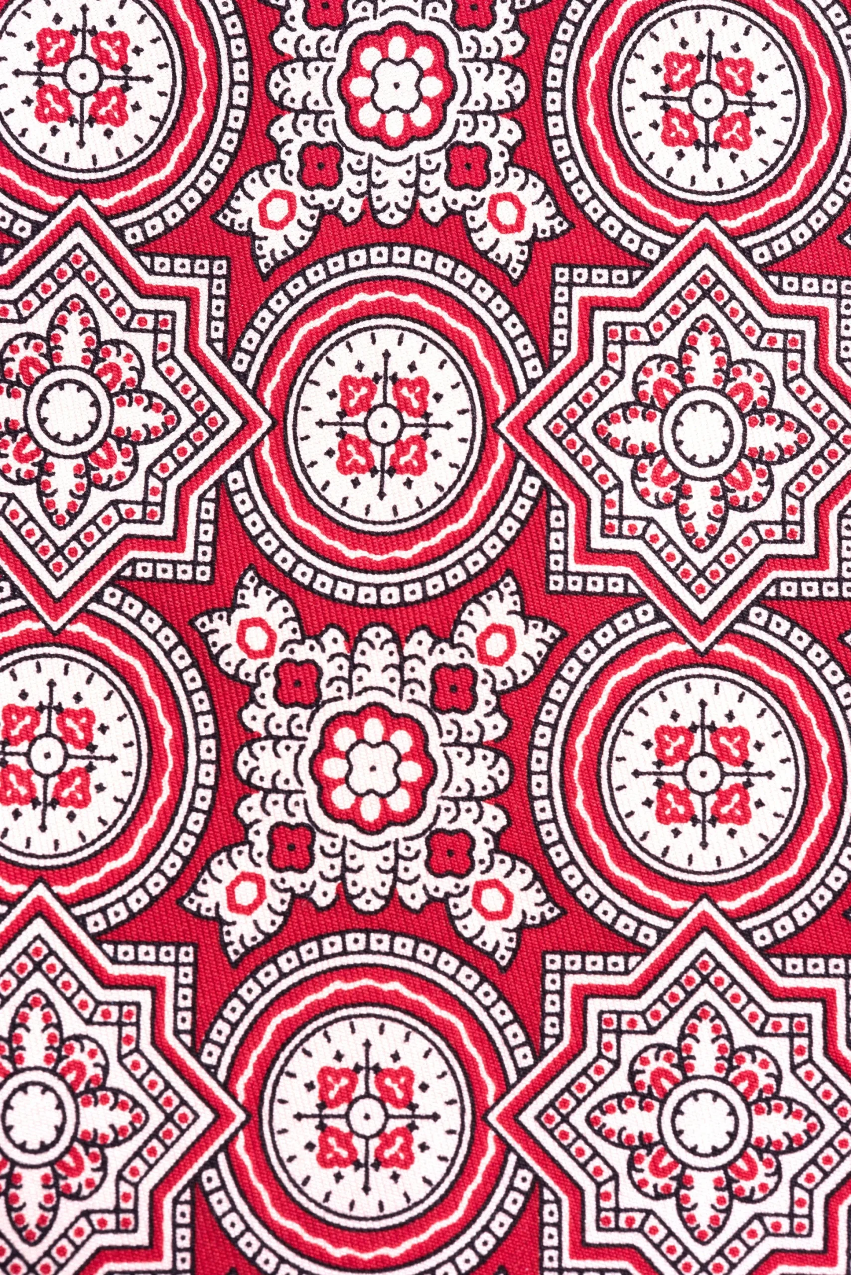 Red Ancient Madder Silk Tie